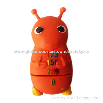 Custom ant shape USB flash drive, made of soft PVC material, OEM orders are welcomeNew